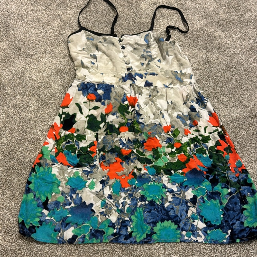 Monet-inspired Mini Dress